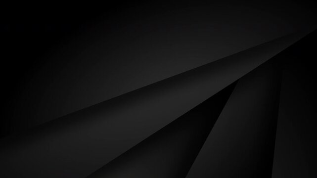 Dark abstract background with overlapping triangles creating shadow effect