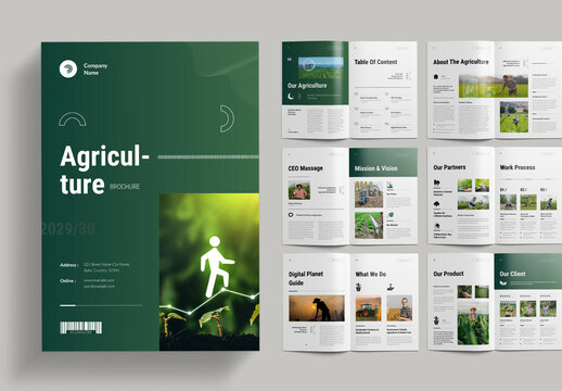 Agriculture Brochure Template