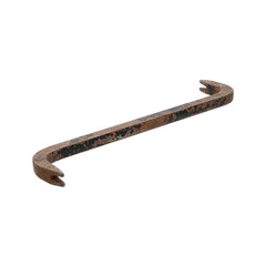 Obraz premium Old Rusted Crowbar Tool for Prying