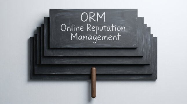 ORM Online Reputation Management on Chalkboard with Stylus