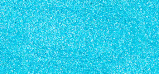 Obraz premium Blue sodium crystals, cupric sulfate or copper sulfate, swimming pool algicide, pentahydrate