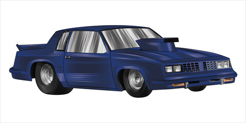 toy car isolated on white © wendy