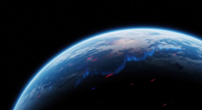 Earth from space a stunning view of our home planet