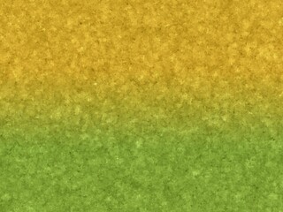 Fototapeta premium Vibrant yellow and green gradient texture with organic speckled detail
