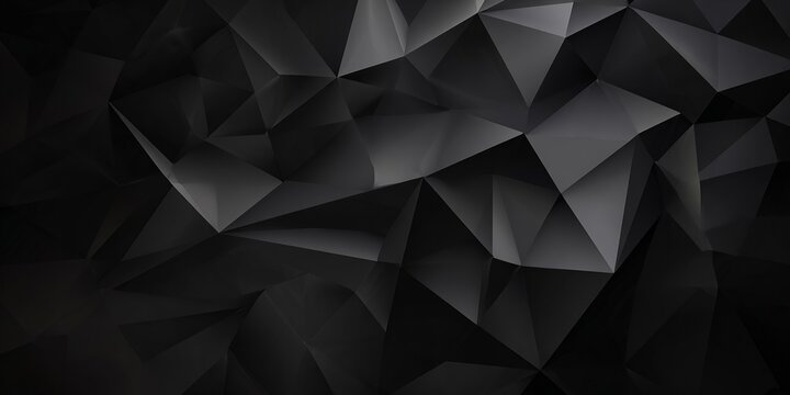 Dark geometric shapes form a textured, abstract pattern