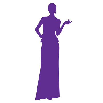 Feminine elegance charm fashion trends style sophistication timeless beauty, Vector and PNG