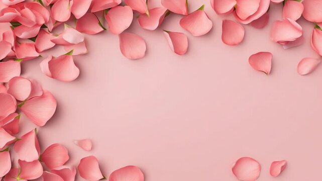 Soft pink rose petal background romantic floral texture soft pastel elegance art