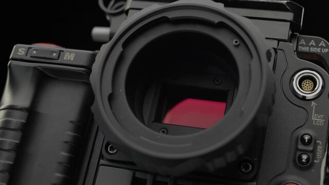 Digital Cinema Camera Sensor Close Up