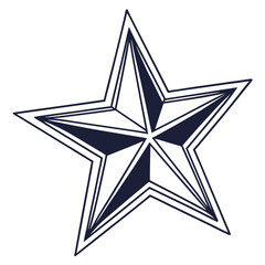 Obraz premium Geometric starburst icon vector design with useful as a graphic element or