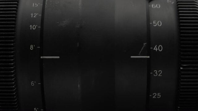 Cine Lens Zoom and Focus Rings Motion