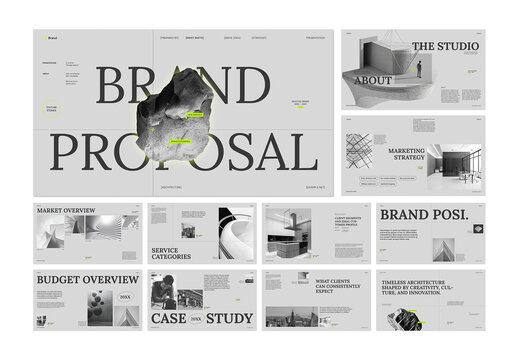 Architecture Brand Proposal Presentation Template