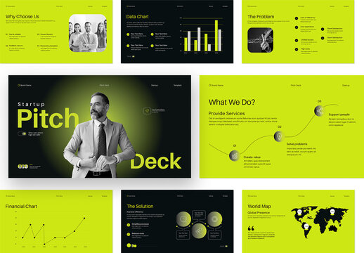 Startup Pitch Deck Presentation Template