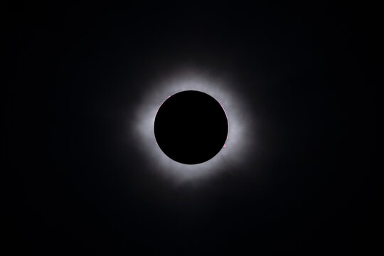 Total solar eclipse with corona