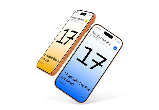 iPhone 17 Pro Max Display Mockup