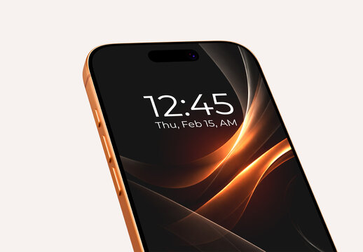 Smartphone Screen Mockup