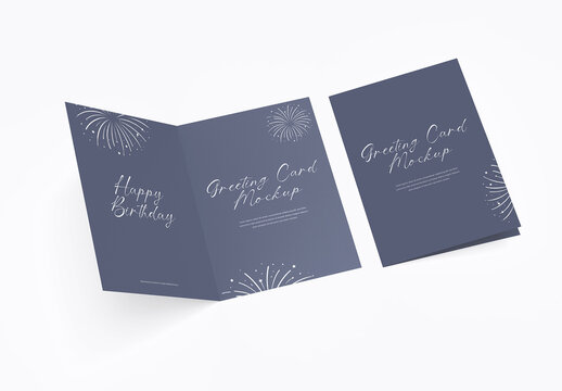 Invitation & Greeting Card Mockups