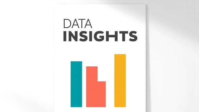 Data Insights Business Analytics Graph.