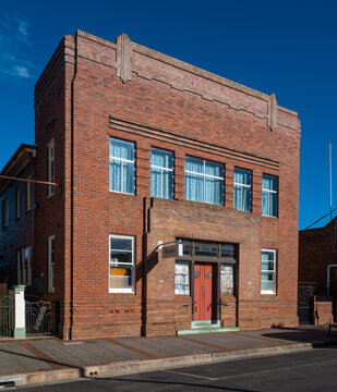 Old Bank Converted into a bookshop in Glen Innes, New South Wales, Australia