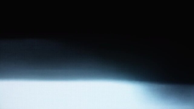 Glitch Overlay Screen on Black Background. Analogue Retro TV Screen Damage Modulation Design Elements