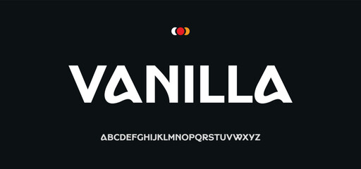 Abstract scifi modern logo alphabet fonts. Science fiction typography sport, technology, fashion, digital, future creative logos font. vector illustration  © Pixeliza