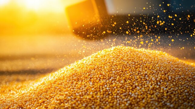 Automated Corn Milling Machine Grinding Yellow Corn