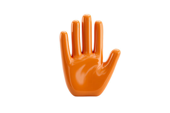 Hand Outline Icon isolated on transparent background