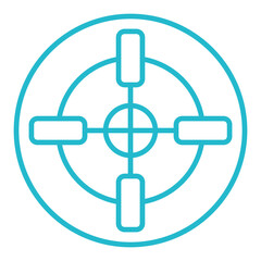 Obraz premium Focus Icon