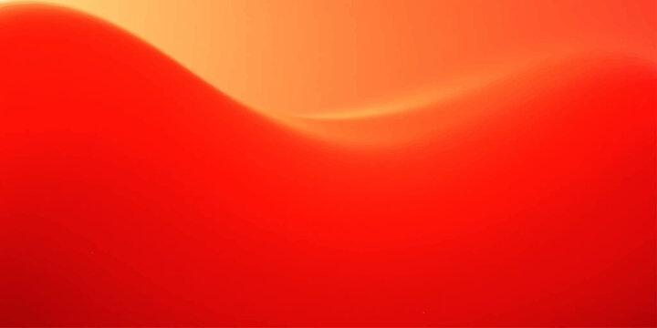 A vibrant red abstract background featuring a gradient heart design with orange and yellow waves, blending vector line art and motion curves into a fiery textured wallpaper illustration