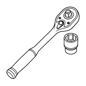 Comprehensive Ratchet and Socket Wrench Tool Set