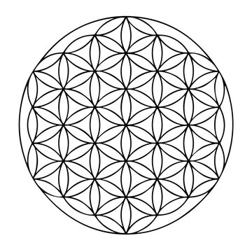 Flower of Life Sacred Geometry Pattern