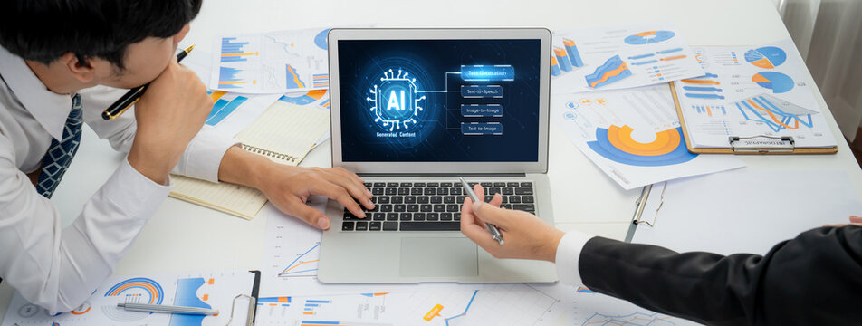 Generative AI virtual assistant tools for prompt engineer and user for ease of engage artificial intelligence AI technology help people to work with generative AI functions by prompting the AI brisk