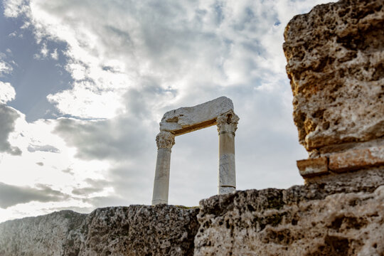 Ancient ruins of Laodicea in Turkey
