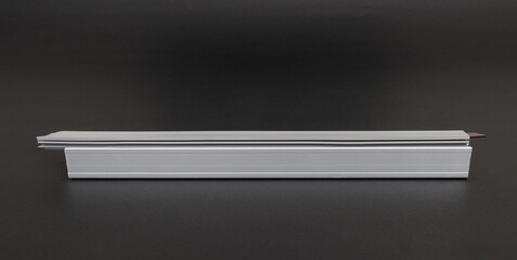 Obraz premium Aluminium profile for windows and doors manufacturing.