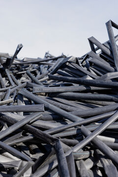 Recycling of polyethylene irrigation pipes