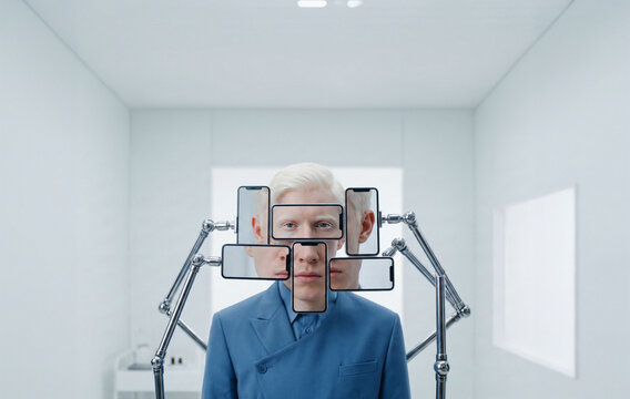 Futuristic integration of technology and human interface