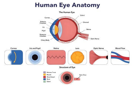 anatomy of human eye
