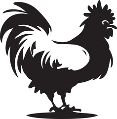 rooster vector illustration © Saykatbiswas0096