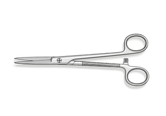Obraz premium Medical Scissors Surgical Instrument Tool.