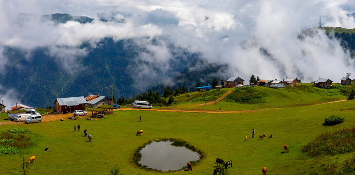 Ka&ccedil;kar Mountains National Park and its landscapes