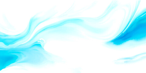 Abstract blue background with smoke and wave design featuring smooth flowing lines and soft motion patterns for a modern vector art illustration backdrop