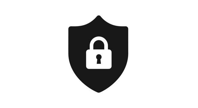 Shield with Lock Icon