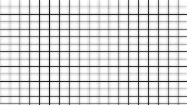 A dense grid pattern of black lines on a white background