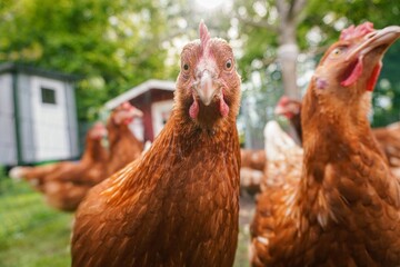 free range chicken © laura