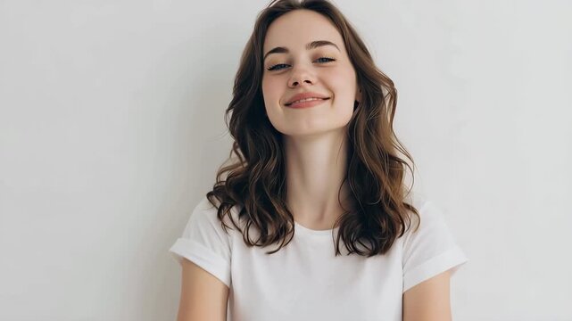 健康的な魅力を持つアジア人女性