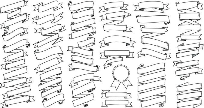 Detailed technical drawing of various mechanical parts isolated on transparent background