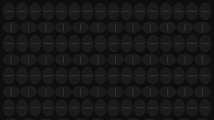 Luxury seamless oval grid pattern with subtle gold lines on dark background elegant minimal geometric wallpaper texture for premium branding design