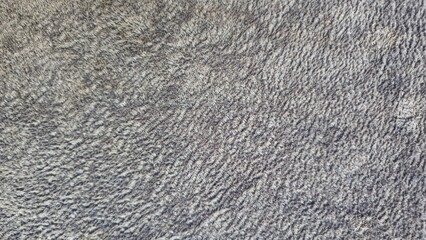 Grey soft fabric texture background, violet-tinted fleece material backdrop, abstract rough surface pattern. Soft Gray Fabric Texture Background.     Abstract Soft Gray Cloth Texture Backgroud © phengsstst