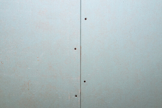 Drywall panels joined with screws for house construction