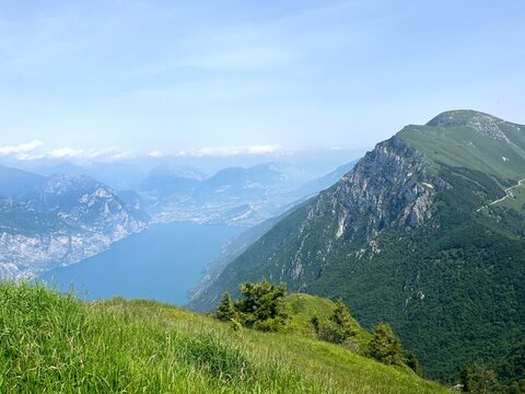 View of Lake Garda from Monte Baldo Malcesine