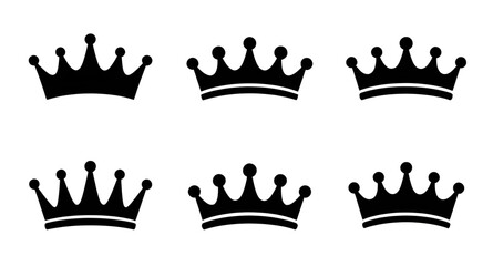 crown, royal, king, queen, monarchy, regal, luxury, tiara, prince, princess, power, authority, noble, prestige, emblem, badge, symbol, icon, silhouette, black, shape, design, graphic, vector, clipart, © mrpixel